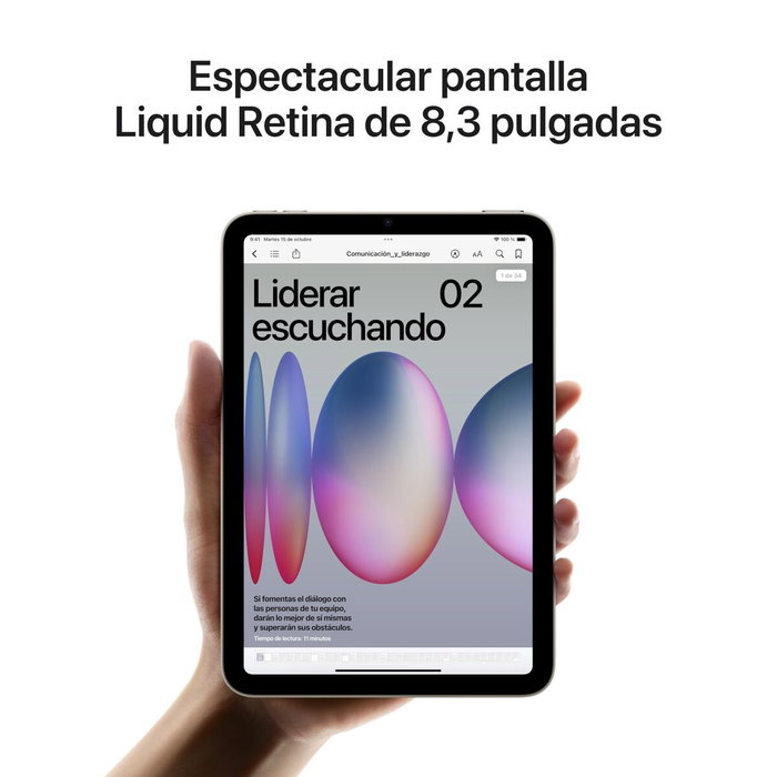 Apple iPad mini 2024 8,3 pulgadas 128GB Wi-Fi Púrpura Apple iPad mini 2024 8,3 pulgadas 128GB Wi-Fi Púrpura