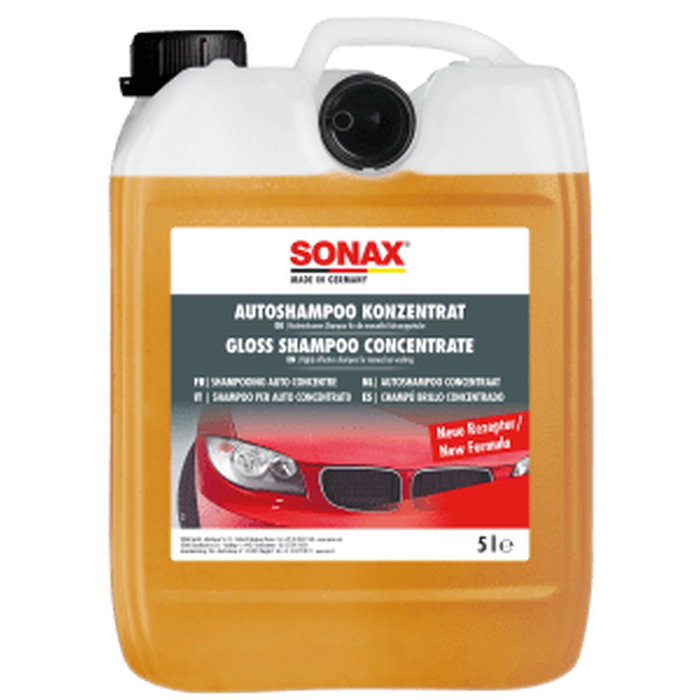 Sonax Elimina suciedad sin dañar la cera protectora de la pintura