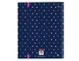 Safta Carpeta con recambio DIN A4 Benetton Drop con cuadrícula 5 mm