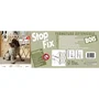 Nordlinger Pro Barrera extensible de madera Stopfix para perros - 60-110x84 cm color natural