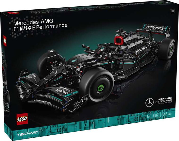 LEGO Technic Mercedes-AMG F1 W14 E Performance 42171, Escala 1:8, Multicolor