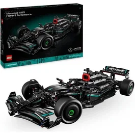 Lego Technic 42171 Mercedes-AMG F1 W14 E Performance Réplica de Coche de Carreras, Decoración de Escritorio