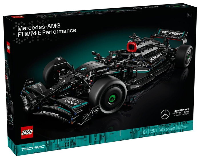 LEGO Technic Mercedes-AMG F1 W14 E Performance 42171, Escala 1:8, Multicolor
