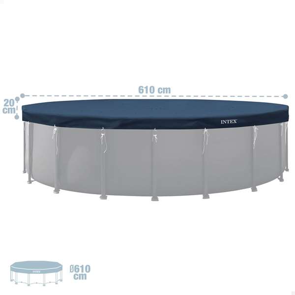 Intex Cobertor Piscina All Season Deluxe D610Cm