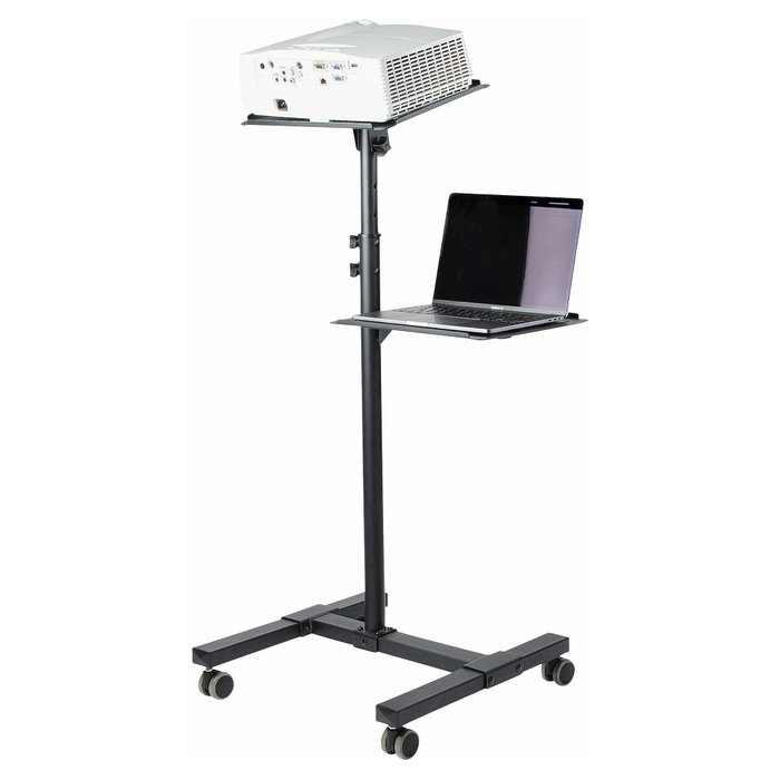 Startech Carrito Móvil para Proyector y Portátil de Servicio Pesado con 2 Estantes Startech Carrito Móvil para Proyector y Portátil de Servicio Pesado con 2 Estantes