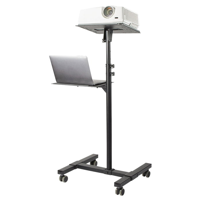 Startech Carrito Móvil para Proyector y Portátil de Servicio Pesado con 2 Estantes Startech Carrito Móvil para Proyector y Portátil de Servicio Pesado con 2 Estantes