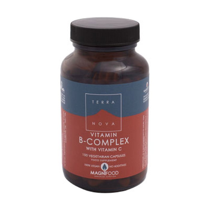 Terranova Vitamina B Complex C, 100 cápsulas Terranova Vitamina B Complex C, 100 cápsulas