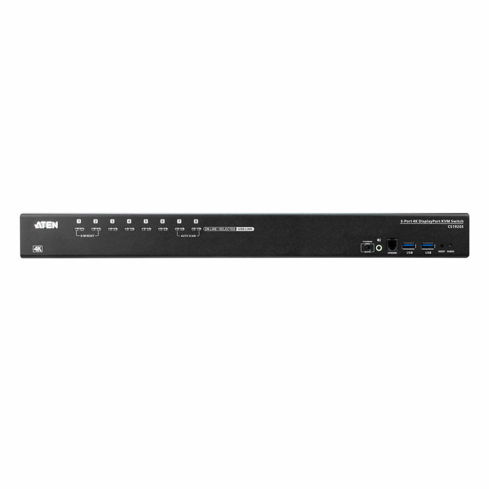 Aten CS19208 Switch KVM 8-Port USB 3.0 4K DisplayPort Aten CS19208 Switch KVM 8-Port USB 3.0 4K DisplayPort