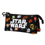 Estuche Portatodo Triple FAN Chibi Star Wars Multicolor