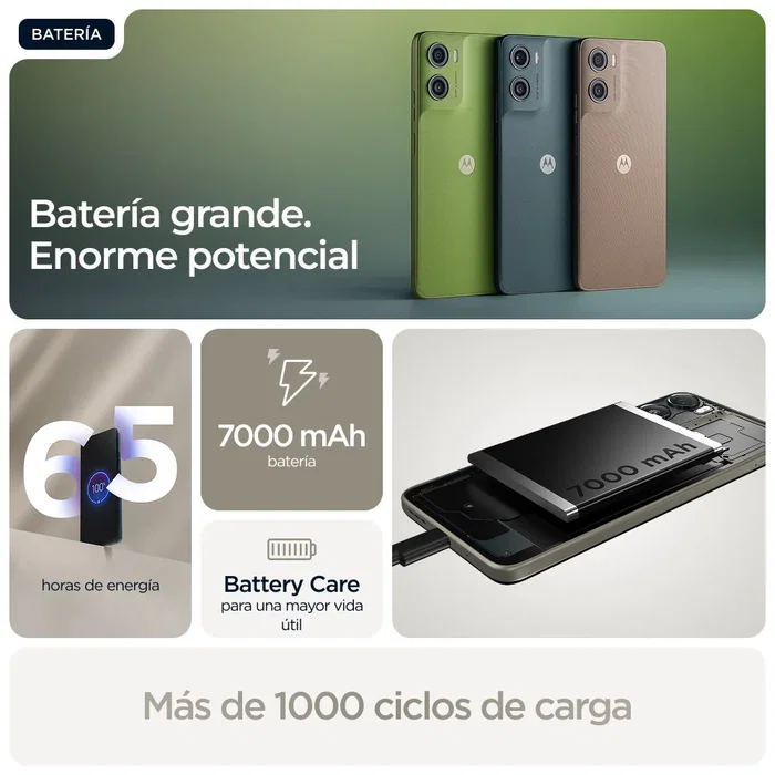 Motorola moto g06 power 256GB 8GB RAM Caqui Motorola moto g06 power 256GB 8GB RAM Caqui