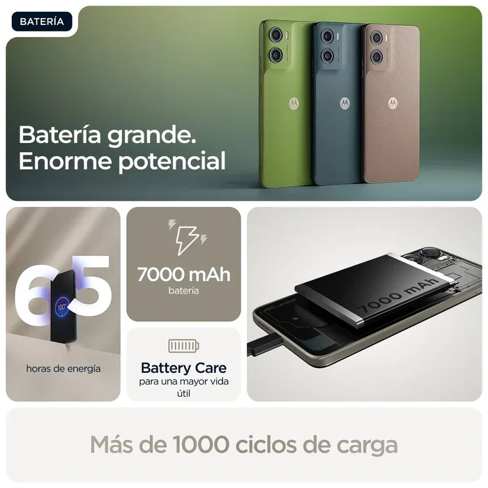 Motorola moto g06 power 256 GB Caqui