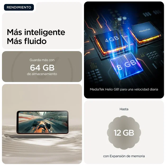 Motorola moto g06 power 256 GB Caqui