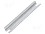 FIBOX Carril DIN de acero con recubrimiento de zinc TS15 88x15mm