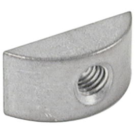 HERRAJES ALK Media Luna Zamak M8 32Mm Natural