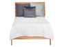 Giftdecor Colcha Cama Rombos Blanco 180x260 cm (Set de 4)