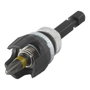 Wolfcraft Portapuntas con tope de profundidad ajustable e imán integrado + punta PH2