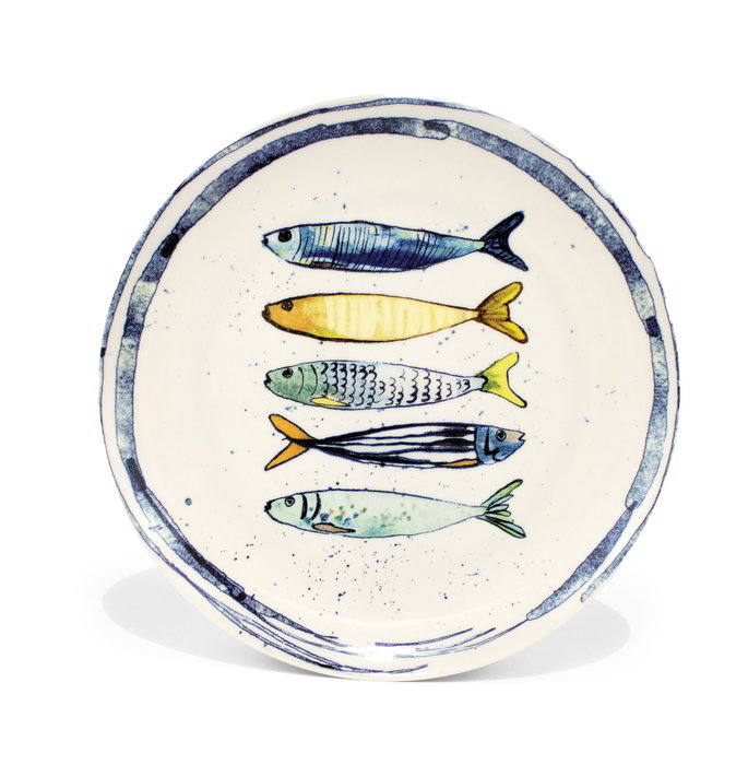 La Mediterrane Plato Postre Mel.Brillo Peixe 20 cm (24 Unidades)