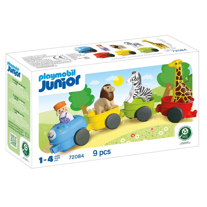 PLAYMOBIL Tren de Animales 72084 Junior PLAYMOBIL Tren de Animales 72084 Junior