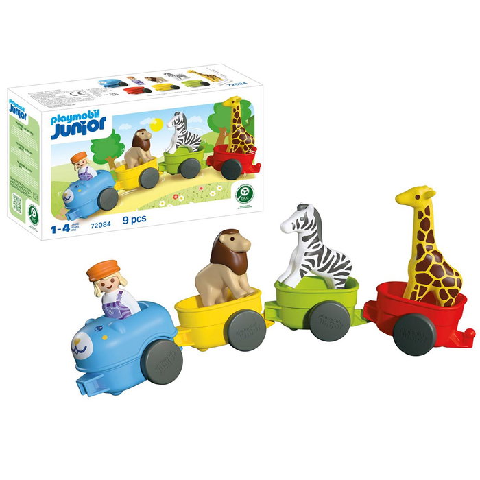 PLAYMOBIL Tren de Animales 72084 Junior PLAYMOBIL Tren de Animales 72084 Junior