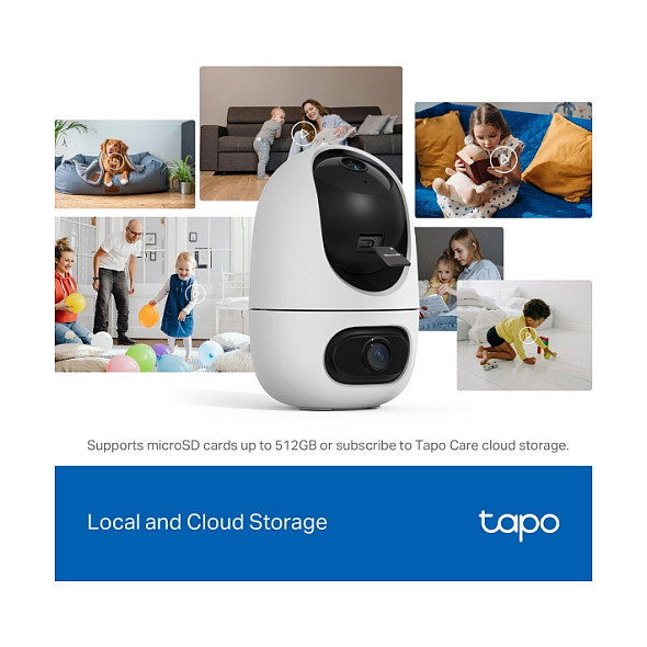 TP-Link Tapo C245D Cámara de Seguridad Dual Lens 2K WiFi