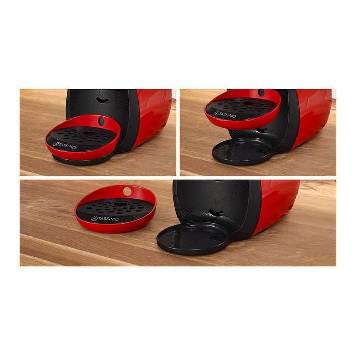 Bosch Tassimo Happy TAS103E Máquina de café a cápsulas Rojo y Negro