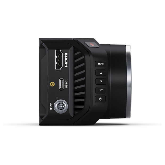 Blackmagic Design Micro Studio Camera 4K G2 - Videocámara Manual 4K Ultra HD, Montura MFT Activa, 300g, Negro