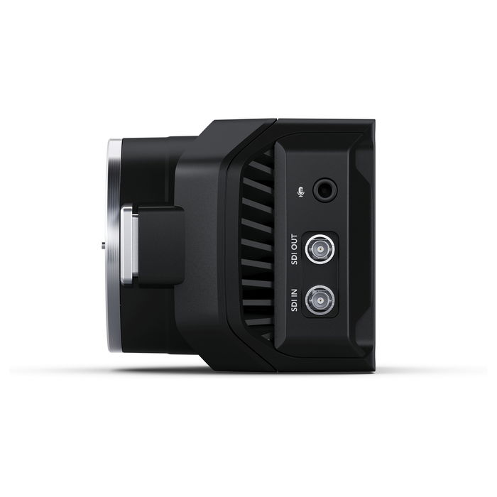 Blackmagic Design Micro Studio Camera 4K G2 - Videocámara Manual 4K Ultra HD, Montura MFT Activa, 300g, Negro