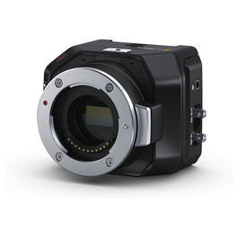 Blackmagic Design Micro Studio Camera 4K G2 - Videocámara Manual 4K Ultra HD, Montura MFT Activa, 300g, Negro