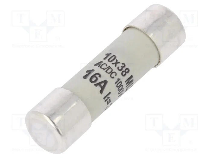 ESKA Fusible de cartucho cilíndrico 16A 1000VDC gR ESKA Fusible de cartucho cilíndrico 16A 1000VDC gR