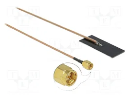 DeLOCK 12610 Antena WLAN de doble banda con conector SMA