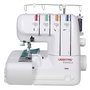 Veritas Máquina de Coser Overlock Remalladora Elastica 3/4 Hilos hasta 1000 Puntadas por Minuto para Tejano Cuero Tela de Abrigo