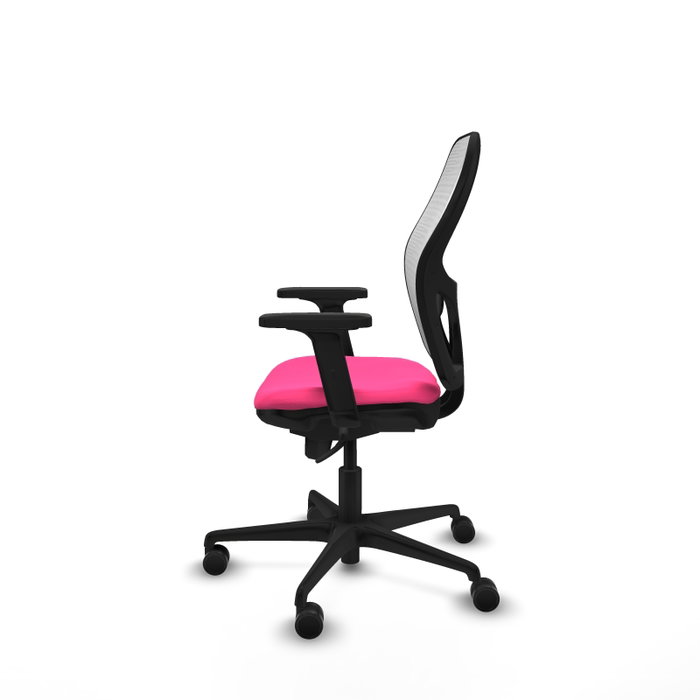 PIQUERAS Y CRESPO Silla de oficina Jorquera Rosa y Blanca PIQUERAS Y CRESPO Silla de oficina Jorquera Rosa y Blanca