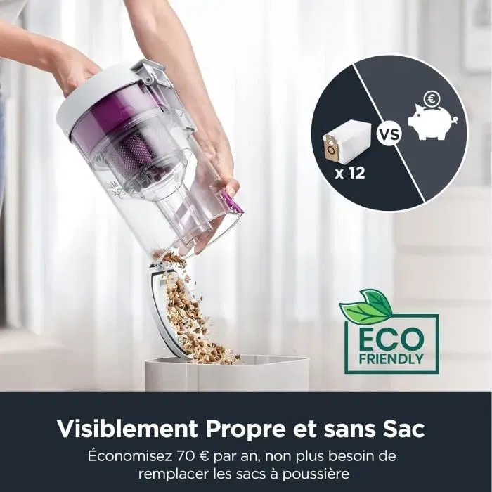 Eureka Aspiradora Robot E10S Blanco - 4000 Pa - 180 min Eureka Aspiradora Robot E10S Blanco - 4000 Pa - 180 min