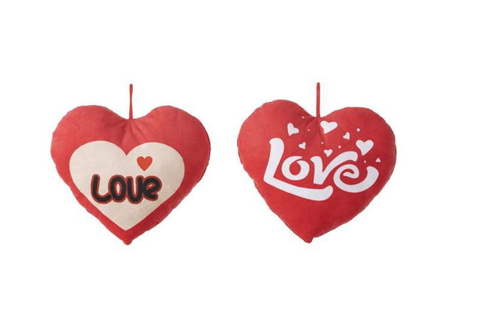 Creaciones Llopis Corazón Lovy 15 cm - 4 Modelos Surtidos en Poliéster para Mayores de 3 Años