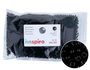 Innspiro Rocalla de Vidrio Redonda Negro Opaco 3,8mm 500g