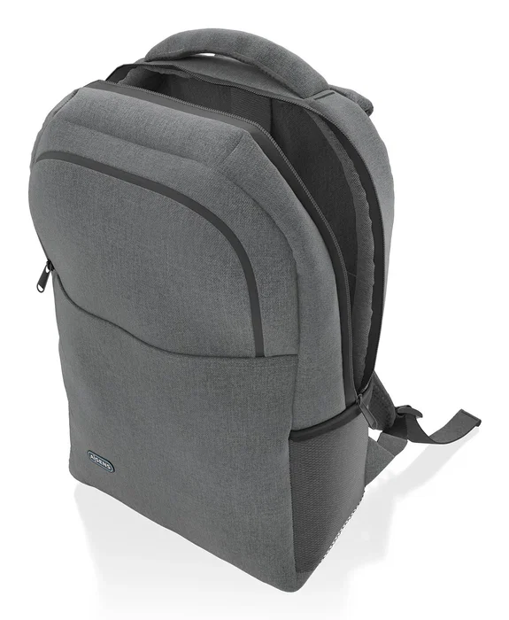 Aisens Mochila Premium ASBG-BP083-GR para Portátiles de 15,6 pulgadas, Gris