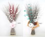 DKD Home Decor Ramo de Fibra Coco 35x20x100, Surtido de 2 Unidades