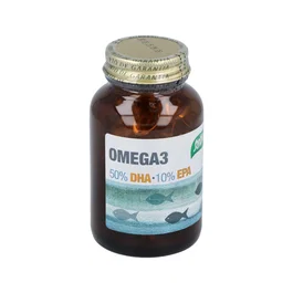 Santiveri DHA+EPA 120 Perlas - Complemento Alimenticio de Omega-3 con DHA para Cerebro, Corazón y Visión