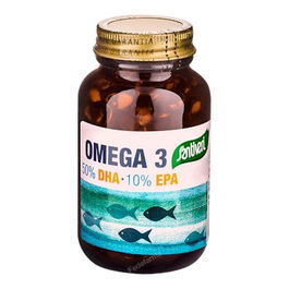 SANTIVERI DHA+EPA 120 Perlas - Complemento alimenticio para el mantenimiento del cerebro, corazón y visión