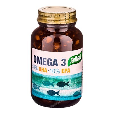SANTIVERI DHA+EPA 120 Perlas - Complemento alimenticio para el mantenimiento del cerebro, corazón y visión SANTIVERI DHA+EPA 120 Perlas - Complemento alimenticio para el mantenimiento del cerebro, corazón y visión