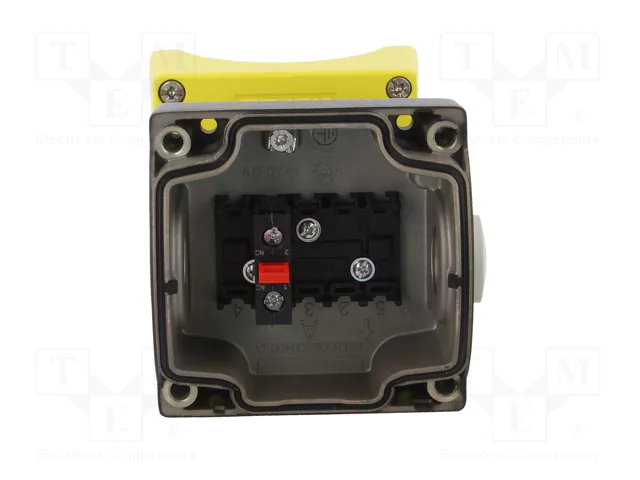 SIEMENS Casete de control SIRIUS ACT 3SU1.5 con botón de cabeza de seta rojo