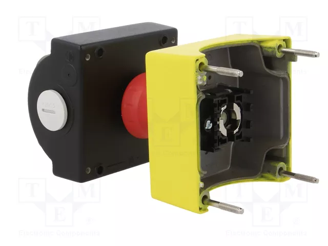 SIEMENS Casete de control SIRIUS ACT 3SU1.5 con botón de cabeza de seta rojo