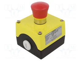 SIEMENS Casete de control SIRIUS ACT 3SU1.5 con botón de cabeza de seta rojo