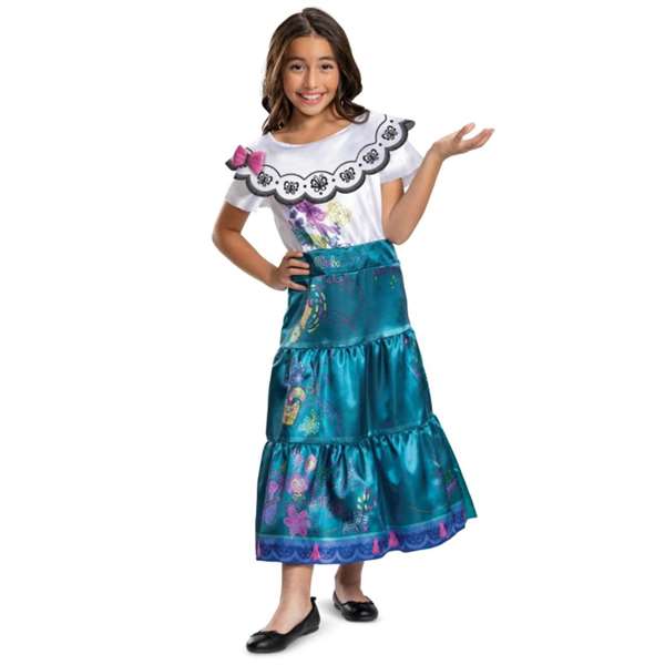 Liragram Disney Disfraz Mirabel Deluxe Talla 7-8 Años