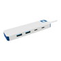 Targus Hub HD5200BUGL de 4 Puertos USB-C y USB-A Blanco