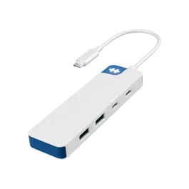 Targus HyperDrive Flex 4 Port USB-C Combo Hub Azul