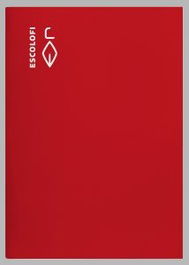 Libreta Escolofi 4º 50H Cuadric.5X5 70G Rojo (Set de 10)
