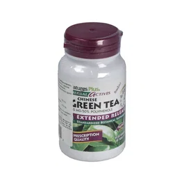 NATURES PLUS Te Verde Chino (Chinesse Green Tea) 30 Comp. Beneficios Cardiovasculares y Pérdida de Peso