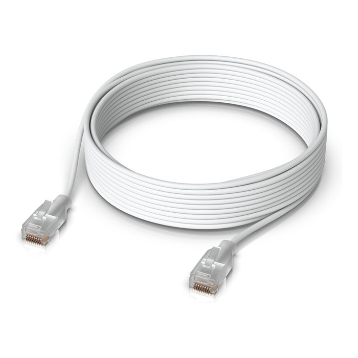 Ubiquiti UniFi Etherlighting Cable de Parche Cat6 8m Blanco
