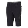 Sparco Bermuda Técnica Laredo T3 Negro/Gris, Elástica con Multibolsillos y Bandas Reflectantes, Material Antiabrasión 90% Nylon-10% Spandex